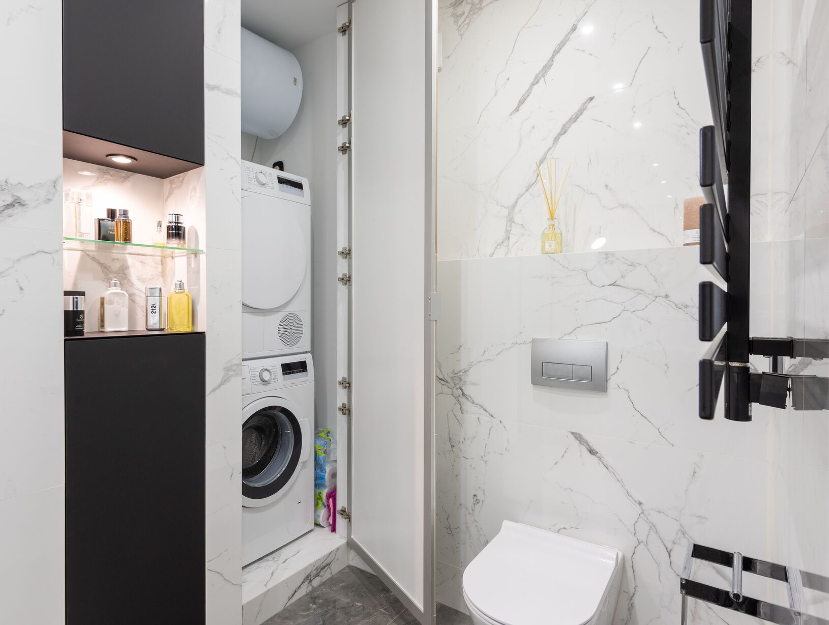 Organized home utility space