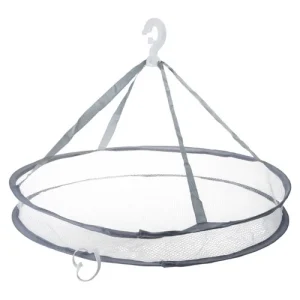 Folding Meshes Clothes Drying Rack Flat Sweater Laundry Basket for Balcony